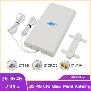 Внутренняя антенна LTE 2*44 дБи 800-2700 мГц 3 г 4 г 2*СМА/2 * CRC9/2 * TS9 штекер усилитель Mimo антенна + кабель 3/5 м - Product Image 2