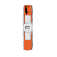 Connecteur Rapide Électrique Véritable Wago pour Éclairage LED, Bloc Terminal de Puissance 2 Broches 221-2411 221-2401