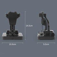 Support de téléphone portable silencieux pour bureau avec agitateur automatique, simulateur de pas et fonction de balancement