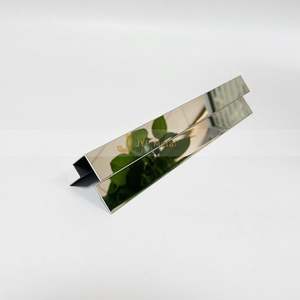 Stainless Steel Profile Shower Tile Edge Trim <b>Corner</b> Guard for Apartment-Durable & Waterproof - Product Image 3