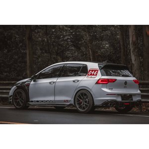 Kit de Carrocería para Auto, Kit Aerodinámico, Difusor Trasero de Fibra de Carbono Seca, Alerón de Parachoques Trasero para Golf 8 GTI, Divisor para VW <span class=keywords><strong>Volkswagen</strong></span> - Product Image 3