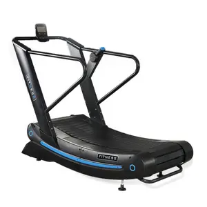 Gym equipment commercial treadmill manufacturer air runner treadmill running machine unpowered mechanical manual curve treadmill