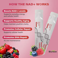 Suppléments NAD+ en gros : Liquide oral de nicotinamide riboside pour la santé des femmes adultes – Vitamines de soutien 1000MG