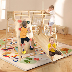 Juego <span class=keywords><strong>de</strong></span> <span class=keywords><strong>escalada</strong></span> y tobogán para interiores, juego <span class=keywords><strong>de</strong></span> <span class=keywords><strong>escalada</strong></span> para niños pequeños, estilo Montessori, juego <span class=keywords><strong>de</strong></span> <span class=keywords><strong>escalada</strong></span> <span class=keywords><strong>de</strong></span> madera, juego <span class=keywords><strong>de</strong></span> juegos - Product Image 3