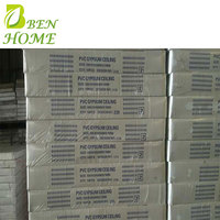Decoración del hogar, decoración de techo, techo falso, tablero de yeso de PVC
