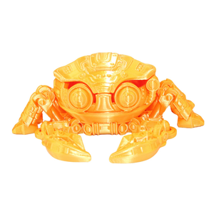 Crabe Cyber Personnalisé en PLA Couleurs Personnalisées 2025 – Jouet Animal 3D Articulé et Non Toxique avec Coquille Mobile – Collection Animales 3D - Product Image 3