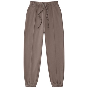 Vente en gros de pantalons en coton pour hommes taille élastique coupe ample pantalons de survêtement de sport décontractés pour l'hiver - Product Image 1