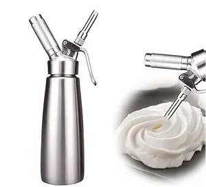 Profession eller Schlagsahne-Spender Hoch beständiger Aluminium-Creme-Whipper-Schlagsahne-Spender aus Edelstahl