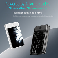 Traducteur Intelligent IA 2026 20W 5000mAh avec Charge Magnétique Sans Fil en Temps Réel Type-C et Batterie Externe Portable pour Traduction Simultanée