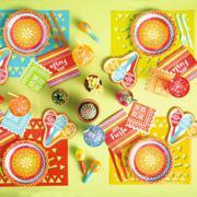Kit de Décoration pour Fête Mexicaine Fiesta Carnaval, Toile de Fond Mexicaine, Piñata, Bannière Thème Cinco de Mayo, Fournitures pour Fête d'Anniversaire - Product Image 4