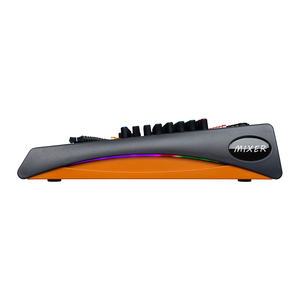 Mixer Audio <span class=keywords><strong>DJ</strong></span> 12 Kanal Analog PA, Konsol Mixing Konstruksi Logam dengan Perekaman PC untuk Karaoke Rumah, Podcast, Studio - Product Image 3