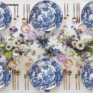 Assiettes de table en porcelaine fine céramique écologique modernes, très demandées, pour cadeaux d'affaires - Product Image 4