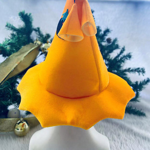 Sombrero <span class=keywords><strong>de</strong></span> calabaza <span class=keywords><strong>de</strong></span> Halloween Sombrero <span class=keywords><strong>de</strong></span> <span class=keywords><strong>bruja</strong></span> mago Decoraciones Accesorios <span class=keywords><strong>de</strong></span> disfraces para niños Sombreros para adultos para actuaciones Decoraciones <span class=keywords><strong>de</strong></span> fiesta - Product Image 4