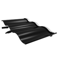 Tuiles solaires de qualité supérieure photovoltaïque 3 noir incurvé 30w 45w tuile solaire Bipv rénovation de maison pour le marché européen