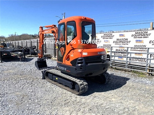 Prix d'usine, mini-machine d'occasion, excavatrice Kubota KX121-3, faible nombre d'heures de travail, garantie longue durée, la plus récente en stock - Product Image 5