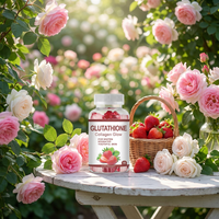 Gummies Premium 4-en-1 Beauté Synergique Glutathion Collagène Vitamine C & E pour un Teint Uniforme