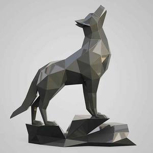 Grand Ornement de Pelouse en Métal <span class=keywords><strong>Blanc</strong></span> Bronze Laiton Bienvenue <span class=keywords><strong>Berger</strong></span> <span class=keywords><strong>Allemand</strong></span> <span class=keywords><strong>Noir</strong></span> Statues de Jardin Mémorial Sculptures de Chien avec Aile - Product Image 2