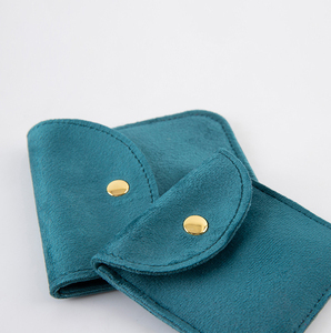CSMD Fabricant Chinois En Gros Emballage Cosmétique Or Gaufrage Logo <span class=keywords><strong>Bouton</strong></span> Rose Bijoux Accessoires Pochettes pour Anneau - Product Image 5