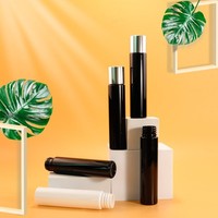 Atomiseur de poche ovale portable de 7 ml en PET, flacon vide pour échantillon de parfum avec pompe, approuvé par la TSA, avec col de 18 mm
