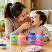 Collations saines pour enfants Aimo aux fraises, aux bleuets et autres fruits, riches en probiotiques, prix de gros d'usine.