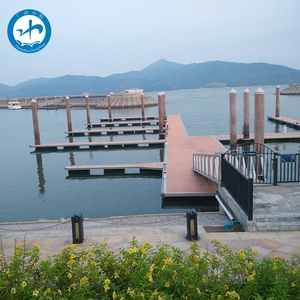 Gommapiuma 1100 pontone barche usato pontile in alluminio antiscivolo decking passerella in alluminio per banchine galleggianti - Product Image 2