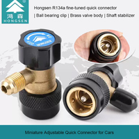 Adaptateur de recharge rapide réglable Hongsen Mini R134a pour climatisation automobile