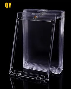 Fundas protectoras para tarjetas QY One Touch 100% transparentes de PVC para tarjetas coleccionables y tarjetas de intercambio - Product Image 3