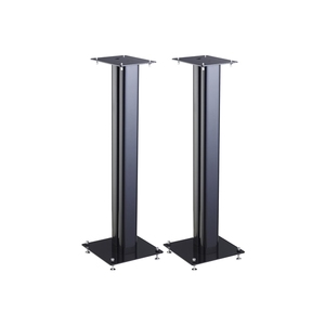 QUIK LOK - BS/545 Soporte de monitor de campo cercano de acero de altura fija con canal de gestión de cables Altavoz y soportes de iluminación - Product Image 1