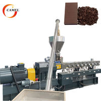 Ligne de granulation de composite bois-plastique (WPC) / Granulateur de WPC / Machine de fabrication de granulés pour planches de terrasse en WPC PE