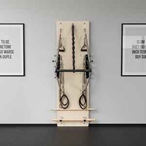 Tavola da Pilates in Legno d'Acero da Parete, Unità Professionale per Studio di <span class=keywords><strong>Yoga</strong></span> e Pilates, Torre da Parete con Molla per la Salute del Corpo - Product Image 5