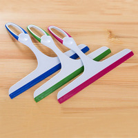 Raclette de nettoyage de vitres créative en plastique pour la maison, modèle L2372, à suspendre, pour un nettoyage facile