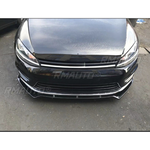 Per Volkswagen <span class=keywords><strong>Golf</strong></span> 7 7.5GTI <span class=keywords><strong>RLINE</strong></span> 2014-2020 Kit Carrozzeria Splitter Diffusore Paraurti Anteriore Protezione Paraurti Accessori - Product Image 5