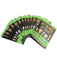 Impression de catalogues personnalisés en couverture souple 8,5x11 pouces, plastification, reliure à cheval, impression numérique du logo - Livre professionnel