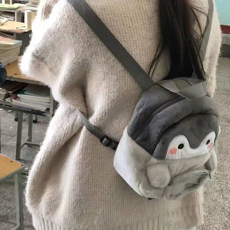 Cartoon Penguin Animal Fashion Lightweight Zipper