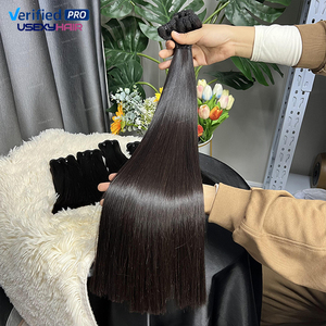 Tốt Nhất Bán Siêu Đôi Rút Ra Xương Thẳng Con Người Tóc Bó Lớp Biểu Bì Phù Hợp Thẳng Phần Mở Rộng Tóc Việt Nam Tóc Thô Dệt - Product Image 4