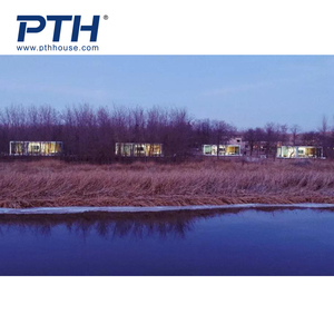 PTH Nouvelle-Zélande Australie Maison conteneur de luxe 20 pieds Villa conteneur personnalisée à vendre Maison préfabriquée modulaire extensible - Product Image 4