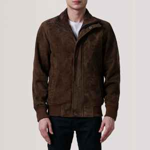 Customized Color & Logo High Quality Wholesale <b>Leather</b> <b>Jacket</b> Hot Selling Men Clothing New Fashion Men <b>Leather</b> <b>Jacket</b> - Product Image 4