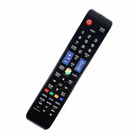 Control Remoto Inalámbrico Inteligente por Voz O BN59-01198Q 433MHz con Batería AAA para Televisores Samsung LCD UA40J6200AW UA60JS7200W 8 Metros