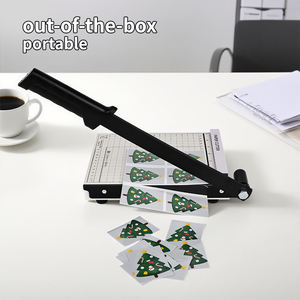 Heavy Duty A5 Guillotine <strong>Paper</strong> <strong>Cutter</strong> Manual Precision Trimmer for Cardstock Photos Safe and Secure with Safety Guard - Product Image 3