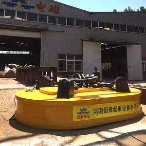 Electroimán de Elevación HNHT de 1100 mm de Diámetro para Grúa Puente, CC 220V, Imán de Alta Resistencia - Product Image 4