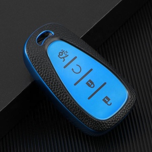 Funda de cuero suave para llave de coche, Protector remoto de alta <span class=keywords><strong>calidad</strong></span>, Tpu, para Chevrolet, Chevy, Camaro, Cruze, Malibu, Sonic - Product Image 4