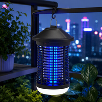 Lampe anti-moustiques électrique UV à brancher pour grandes surfaces, idéale pour restaurants, cafés et intérieurs/extérieurs