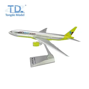 Jinair बोइंग 777 1/200 32cm हवाई जहाज मॉडल व्यापार उपहार