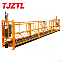 Plateforme suspendue électrique en alliage d'aluminium ZLP630 pour la construction de bâtiments de grande hauteur