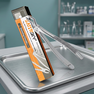 Pinces d'extraction dentaire pour racines supérieures, modèle allemand de qualité supérieure, référence 53, certifiées CE, instruments dentaires de qualité supérieure - Product Image 1