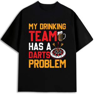 Camiseta de algodón para hombre de 180 g/m² con estampado serigrafiado, manga corta, antiencogimiento, cuello redondo, corte regular, al por mayor - Product Image 1