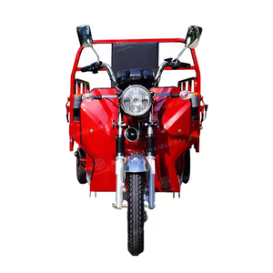 Triciclos de Fábrica de 60V 1200W Rojos con Carrocería Abierta y Certificación EEC - Product Image 1