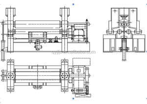 Máquina Hidráulica de Curvado de Placas de 3 Rodillos - Product Image 6