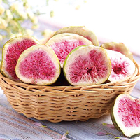 Groothandel Gedroogde Vijgen Natuurlijke Knapperige Fruitsnack Zonder Toegevoegde Suiker Vacuüm Gedroogde Vijgenstukjes OEM ODM Beschikbaar