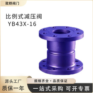Válvula Reductora de Presión YB43X-10/16/C/T, Acero Fundido con Brida, DN100, Agua a Temperatura Normal - Product Image 5
